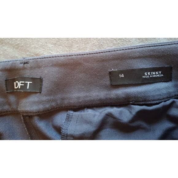 Ann Taylor Loft Skinny Ankle Pants in Gray, Women's Size 14 - Picture 5 of 6